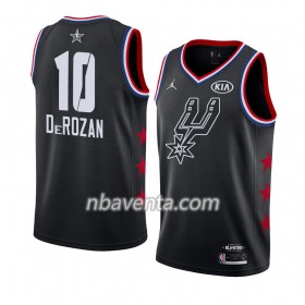 Camiseta Hombre San Antonio Spurs DeMar DeRozan 10 2019 All-Star Jordan Brand Negro Swingman